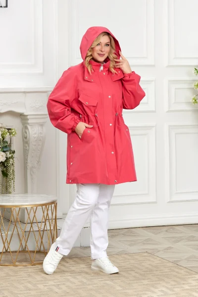 Ветровка B-1681V малиновый